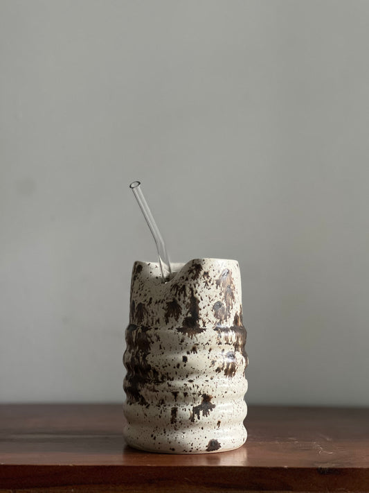 Spotted Straw Cup