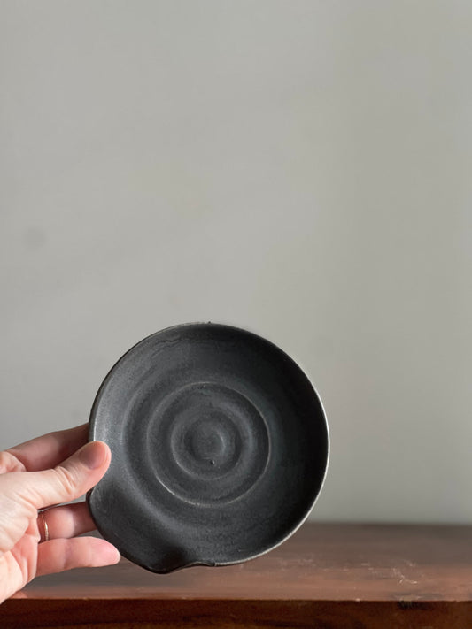 Charcoal Spoon Rest